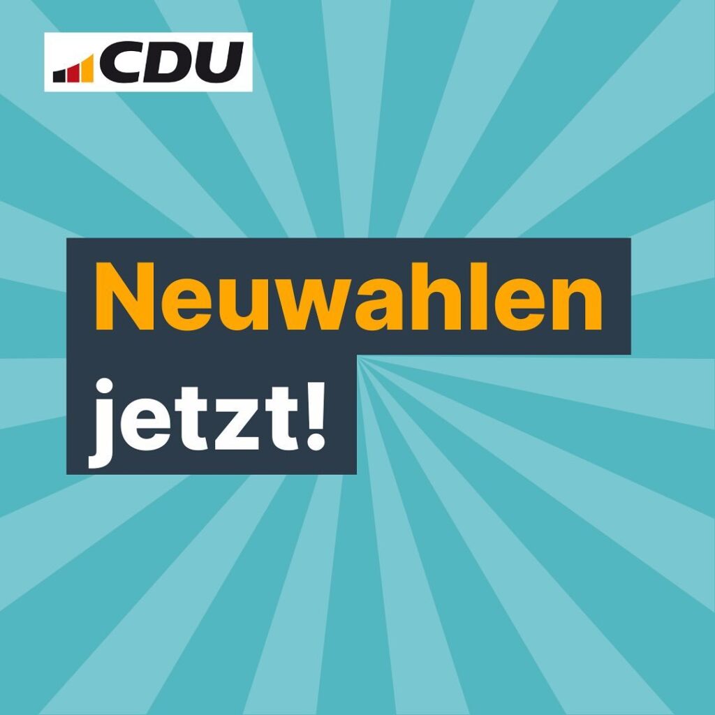 Nach Ampel-Aus: Neuwahlen jetzt!